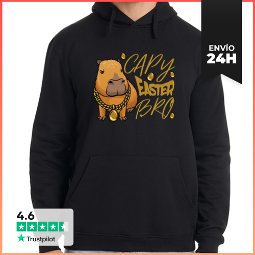 Sudadera Unisex Con Capucha Roedor Carpincho LaTostadora - latostadora.com - Modalova
