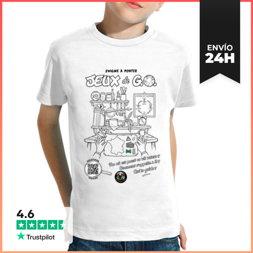 Camiseta Clásica Para Niños Enigma Para Llevar - Juegos De G.o - latostadora.com - Modalova
