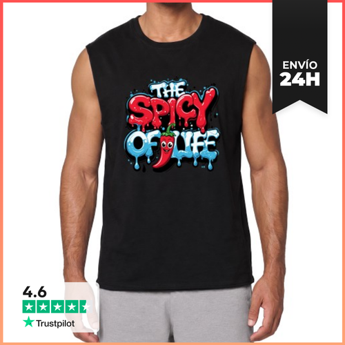 Camiseta Sin Mangas El Picante De La Vida LaTostadora - latostadora.com - Modalova