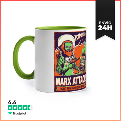 Taza De Colores Marx Attack LaTostadora - latostadora.com - Modalova