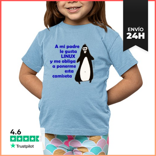 Camiseta Clásica Para Niños Linux LaTostadora - latostadora.com - Modalova
