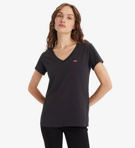 T-shirt Perfect VNeck Caviar (L), Casuel, Coton, Manche courte - Levi's - Modalova