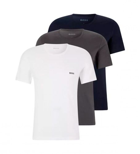 Pack 3 T-Shirts RN Clsico , , blanc (M), Homewear, Coton, Manche courte - BOSS - Modalova