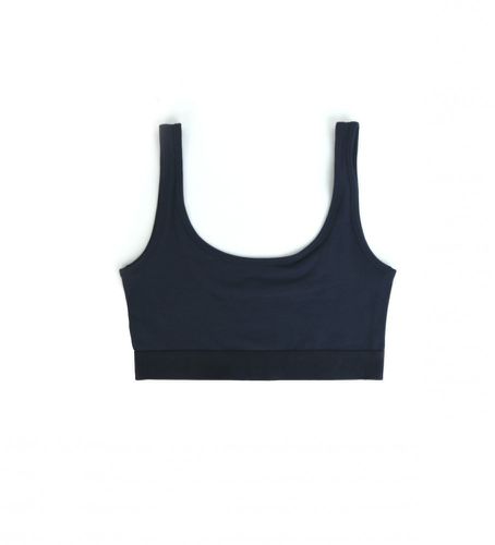 Soutien-gorge de sport avec logos sur la bande (XS), Bleu, Casuel, Coton, Running, Multisport - HUGO - Modalova