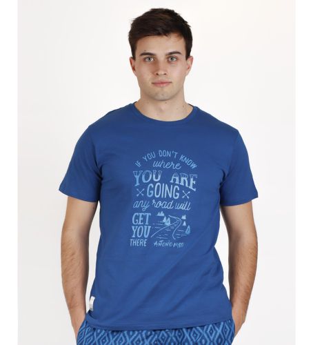 T-shirt "Any Road (S), Homewear, Coton, Manche courte - Antonio Miro - Modalova