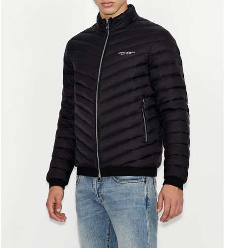 NZB52ZNW3Z0217 Veste en duvet légère noire (XXL), Casuel, Polyamide, Manche longue - Armani Exchange - Modalova