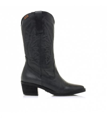 Bottes en cuir Ares - Hauteur du talon : 5 cm (36), 5 à 8 cm, Aucun, Casuel - Mustang - Modalova