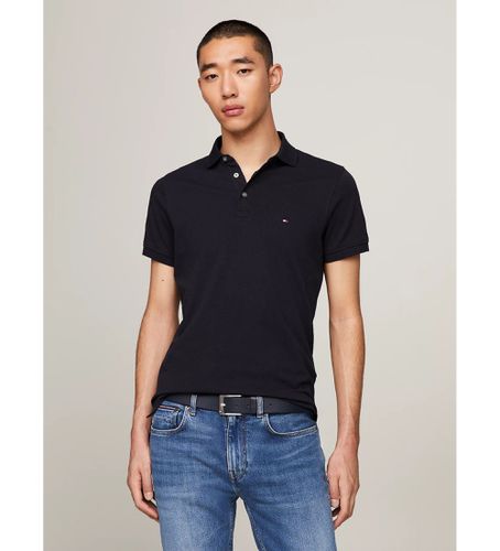 MW0MW17771 1985 Collection polo slim fit (S), Casuel, Manche courte, Le coton biologique, Durable - Tommy Hilfiger - Modalova