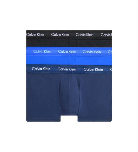 U2664G Lot de 3 cale (M), Noir, Bleu, Homewear, Coton, Marine - Calvin Klein - Modalova