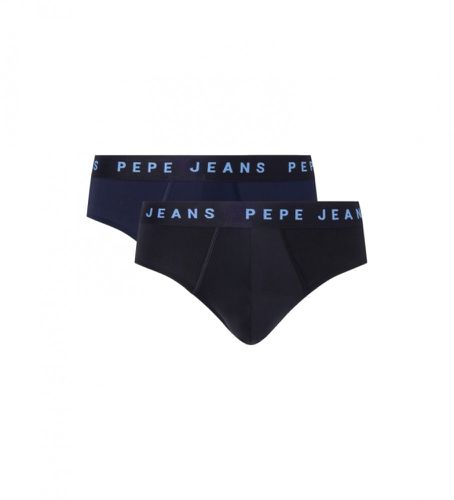 PMU10986 2-pack Logo Briefs Print, (M), Homewear, Polyester, Marine - Pepe Jeans - Modalova