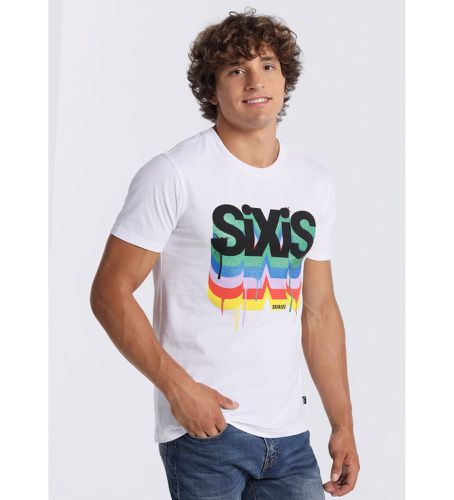 T-shirt 134348 (3XL), Casuel, Coton, Manche courte - Six Valves - Modalova