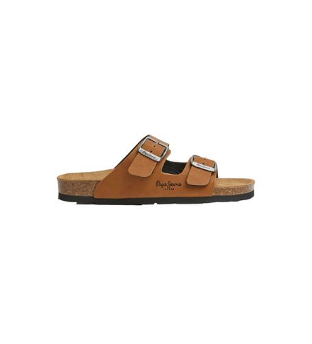 PLS90637 Oban Claic 1 sandales brunes (40), Marron, Plat, Aucun, Casuel - Pepe Jeans - Modalova