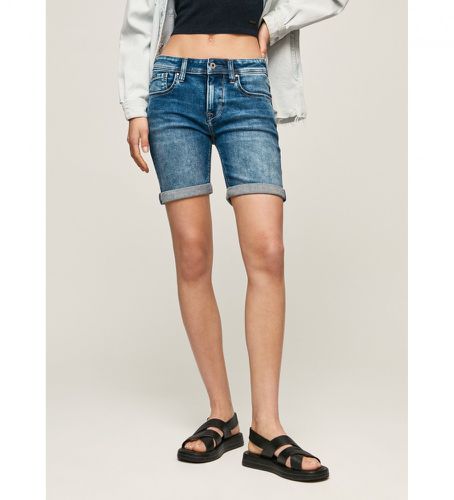 PL801000GW4 Short Poppy (24), Casuel, Denim, Le coton biologique, Durable - Pepe Jeans - Modalova