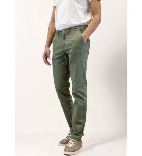 Pantalon chino : Medium Box - Regular (34), Casuel, Vert, Coton - Bendorff - Modalova