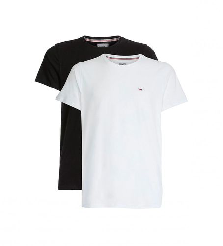 DM0DM15381 Pack 2 T-shirts Slim , (XL), Casuel, Manche courte, Le coton biologique, Durable - Tommy Jeans - Modalova