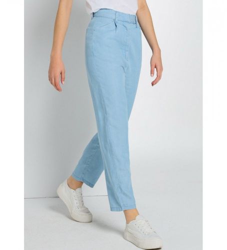 Pantalon chino - Loose Pleat (32), Bleu, Casuel, Coton - Lois Jeans - Modalova