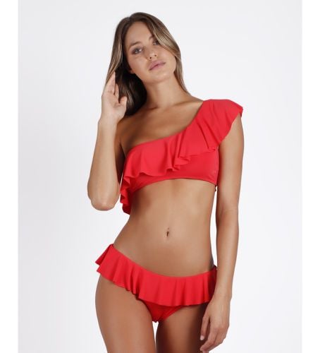 Bikini asymétrique à volants (46), Beachwear, Polyamide - Admas - Modalova