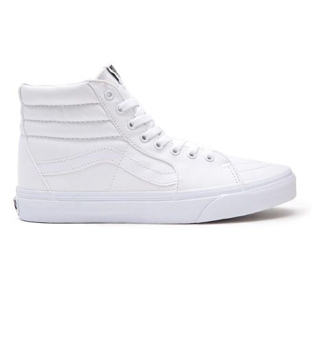 Unisex. VN000D5IW001 Baskets Sk8-Hi blanc (34.5), Tissu, Plat, Lacets, Casuel - Vans - Modalova