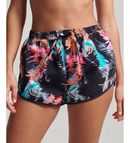 W7110347A Short de plage vintage imprim (XS), Casuel, Durable, Nylon recyclé, Marine - Superdry - Modalova