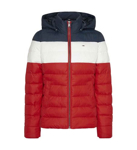 DW0DW17257 Veste Colorblock (L), Casuel, Manche longue, Polister recyclé, Durable - Tommy Jeans - Modalova