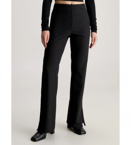 J20J222192 Pantalon droit en maille côtelée (M), Casuel, Classique, Polyamide - Calvin Klein Jeans - Modalova