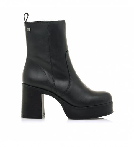 Bottines habillées - Hauteur du talon 10cm (38), Cuir, 8 à 10 cm, Fermeture éclair, Casuel - Mustang - Modalova