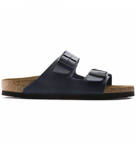 Sandales Arizona (36), Plat, Aucun, Casuel, Marine - Birkenstock - Modalova