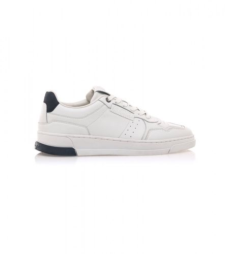 Slam Leather Sneakers (40), Cuir, Blanc, 3 à 5 cm, Lacets, Casuel - MTNG - Modalova