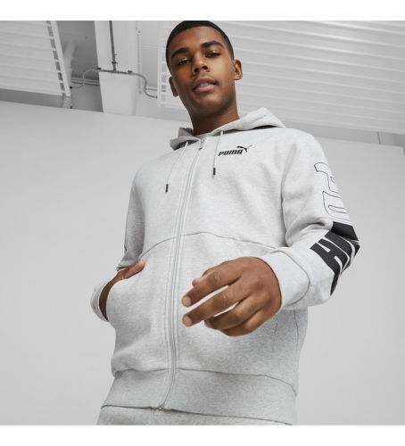 Sweatshirt Colorblock Full-Zip (L), Casuel, Sport, Coton, Multisport - Puma - Modalova