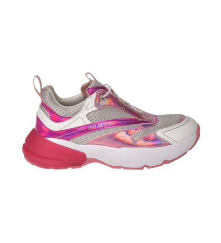 JA15025G0HIQ201A Baskets roses sportives (39), Plat, Lacets, Casuel - Love Moschino - Modalova