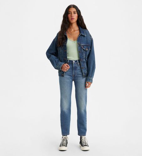 Jeans 501® Crop Dark Indigo (24/26), Bleu, Casuel, Coton, Denim - Levi's - Modalova