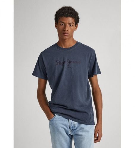 PM509098 T-shirt Jayden (M), Casuel, Coton, Manche courte, Durable, Marine - Pepe Jeans - Modalova