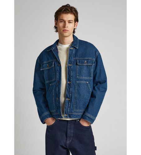 PM402816 Young Reclaim Jacket (XL), Casuel, Coton, Denim, Manche longue - Pepe Jeans - Modalova