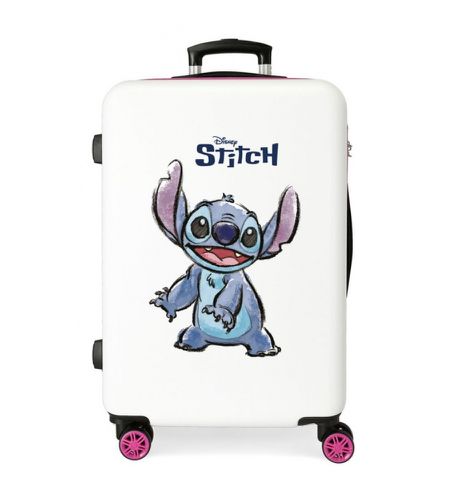 Happy Stitch Valise moyenne rectangulaire 65 cm , (OSFA), Casuel, ABS/Polycarbonate - Disney - Modalova