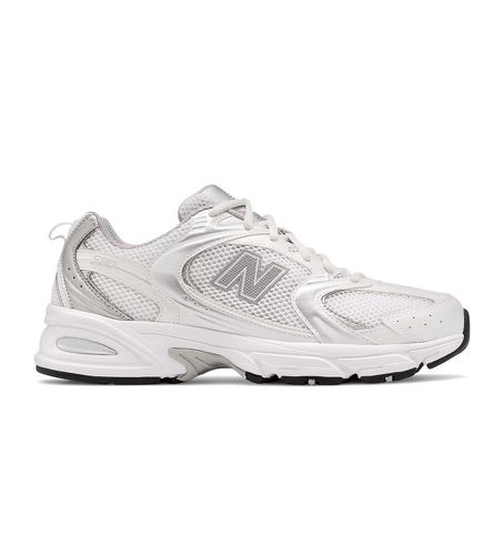 MR530 Chaussures 530 (43), Blanc, Argenté, Plat, Lacets, Casuel, Sport, Running - New Balance - Modalova