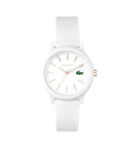 Horloge analogique 12.12 (OSFA), Casuel, Silicone, Laisse - Lacoste - Modalova