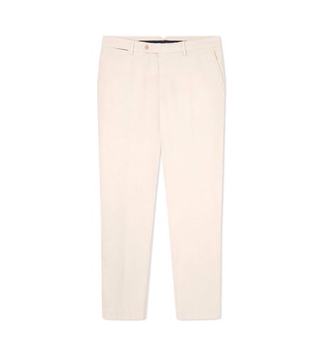 HM212487 Pantalon Off- Kensington (34/32), Blanc, Casuel, Coton - Hackett London - Modalova