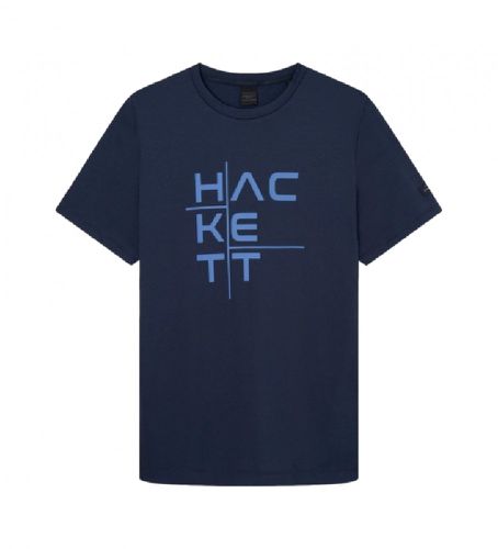 HM500766 T-shirt logo imprimé (L), Casuel, Coton, Manche courte - Hackett London - Modalova