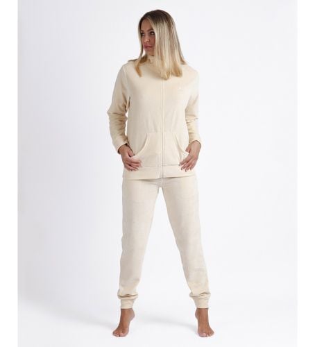 Pyjama ouvert Manches longues Double Velours Doux Maison (L), Homewear, Polyester, Manche longue - Admas - Modalova