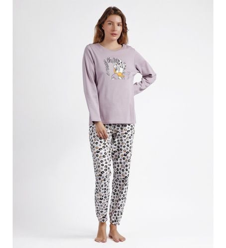 Pyjama à manches longues Daisy Fashion Lilas (M), Homewear, Violet, Coton, Manche longue - Disney - Modalova