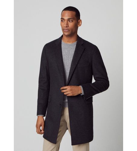 HM403053 Manteau Cash en laine unie (44/32), Casuel, Classique - Hackett London - Modalova