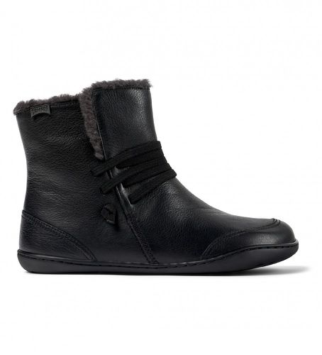 K400505-012 Peu Cami Leather Ankle Boots (36), Cuir, , Plat, Aucun, Casuel - Camper - Modalova