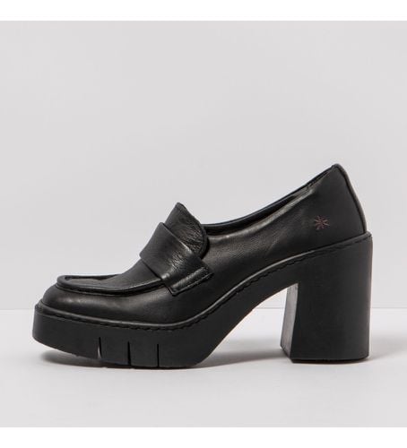 Berna chaussures en cuir -Hauteur du talon : 9cm- -Hauteur : 9cm (39), 8 à 10 cm, Aucun, Casuel - Art - Modalova