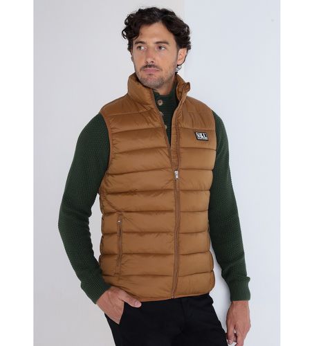 Gilet matelassé marron (S), Casuel, Nylon - Victorio & Lucchino, V&L - Modalova