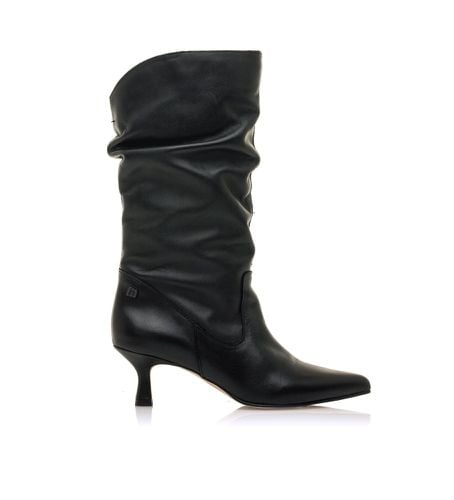 Indie Leather Boots (36), Cuir, 3 à 5 cm, Fermeture éclair, Casuel - MTNG - Modalova