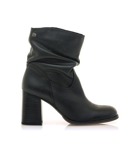 Bottines en cuir - Hauteur du talon 7cm (36), 5 à 8 cm, Fermeture éclair, Casuel - MTNG - Modalova