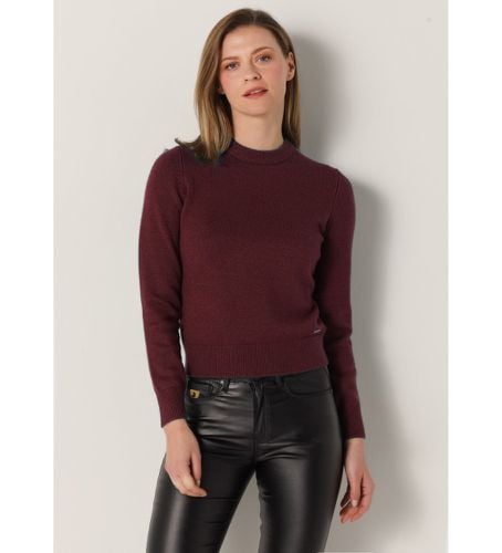 Pull basique marron (XS), Casuel, Grenat, Viscose, Manche longue - Lois Jeans - Modalova