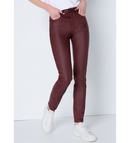 Pantalon 137147 marron (25), Casuel, Grenat, Coton, Denim, Bordeaux - Lois Jeans - Modalova