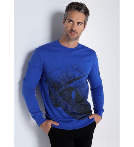 Sweatshirt graphique avec col box (S), Casuel, Coton, Manche longue - Bendorff - Modalova