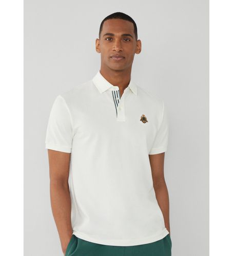 HM563267 Polo Heritage Trim (S), Casuel, Coton, Manche courte - Hackett London - Modalova